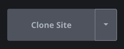Clone Site Button